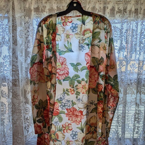 Floral Maxi Cardigan - Picture 1 of 2